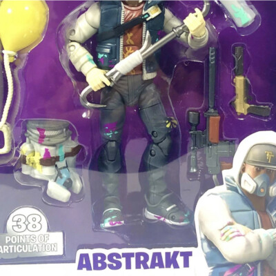 Abstrakt — Fortnite Legendary Series 6” Action Figure With Heads