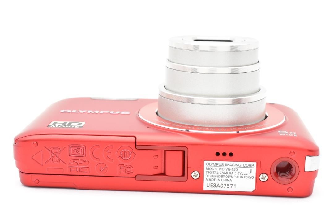 Olympus VG-120 Compact Digital Camera Red 14 MP from Japan | eBay