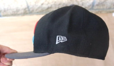 SONY PLAYSTATION NEW ERA 59FIFTY FITTED HAT BLACK GRAY SIZE 7 1/4