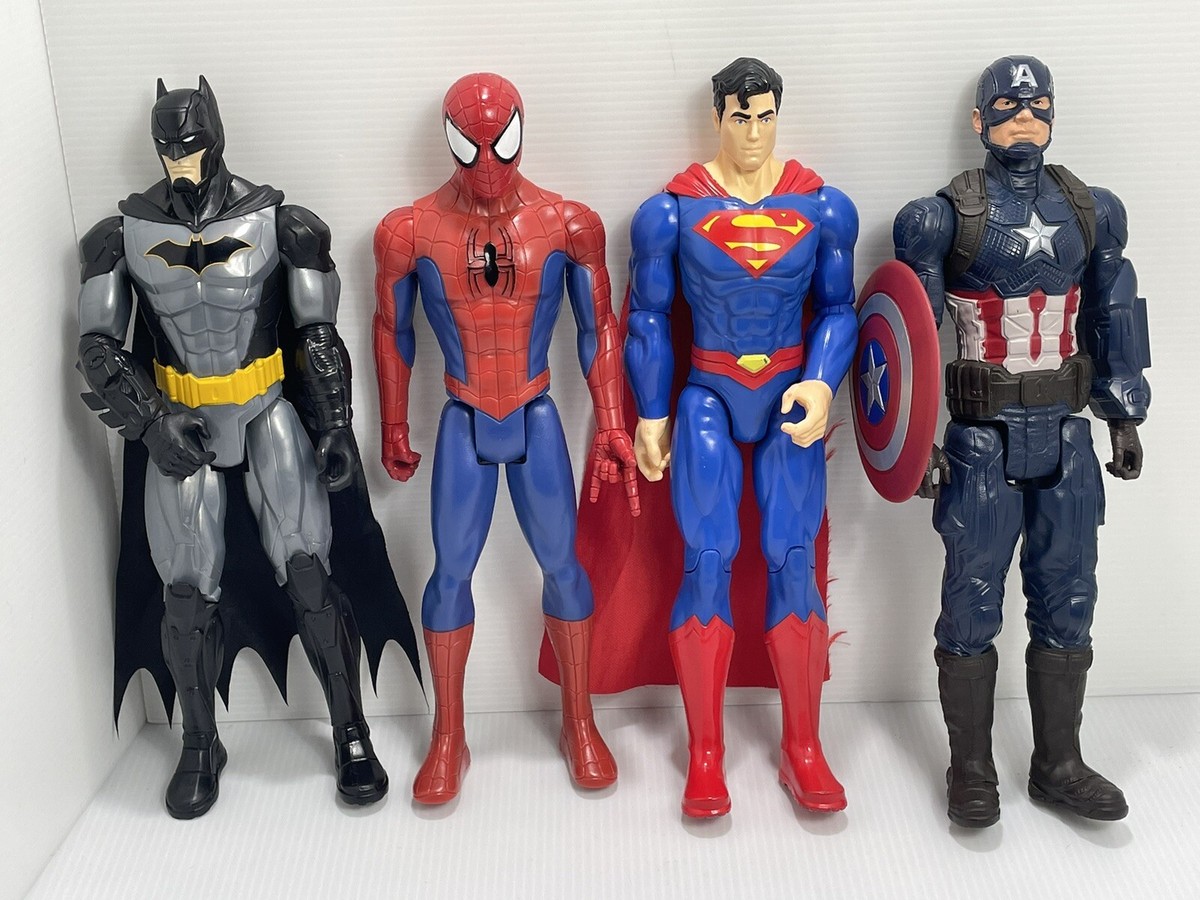 DC Marvel Batman Spider-Man Superman Captain America 12