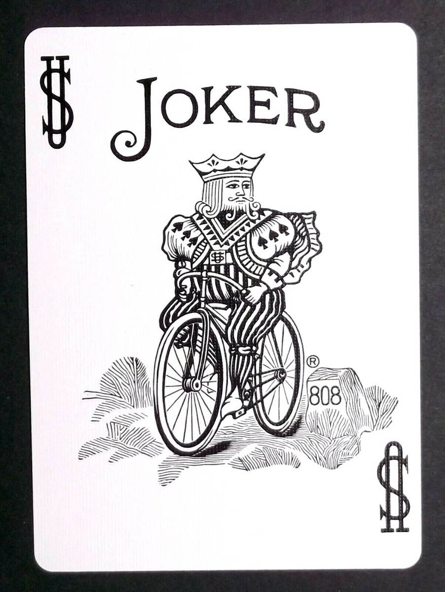 未開封 BICYCLE CLUB808 JOKER playing cards Bicycle Joker Uncut