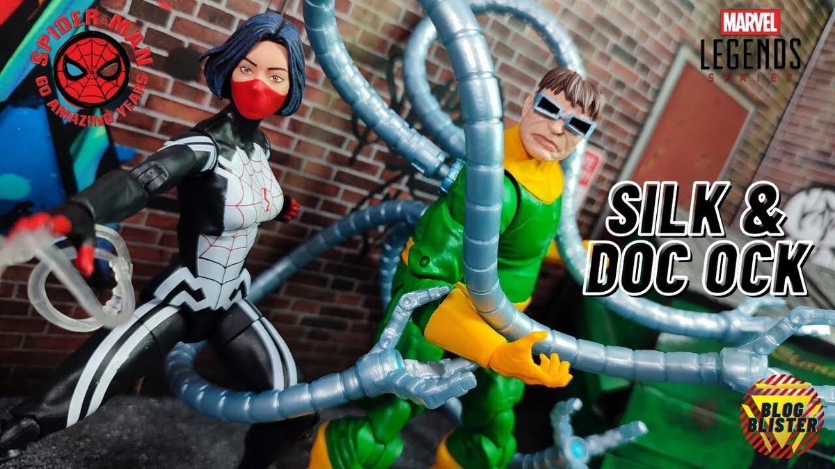 Marvel Legends Series Spider-Man 60th Anniversary Silk and Doctor