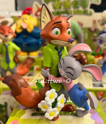 Disney Zootopia Series-Nick/Judy フィギュア Nick Wilde & Judy