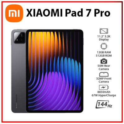Xiaomi Pad 7 Pro Wi-Fi 12GB+512GB GREY Octa Core Global Ver