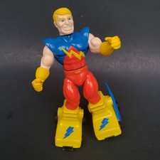 VINTAGE 1987 TYCO ROCKET ROLLERS Blue Bolt Figure for sale online