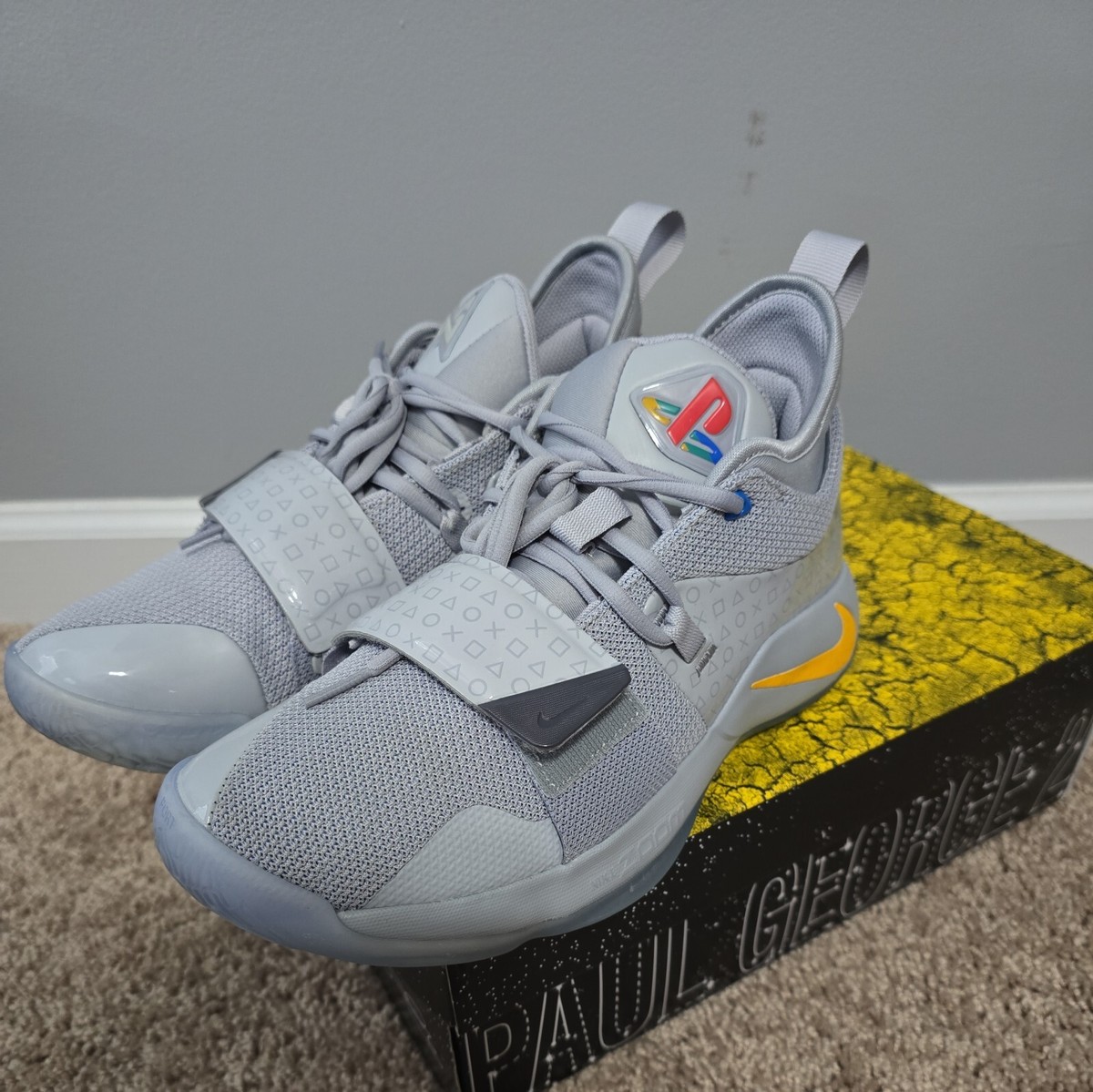 Size 8.5 - Nike PlayStation x PG 2.5 Wolf Grey 191888739264| eBay