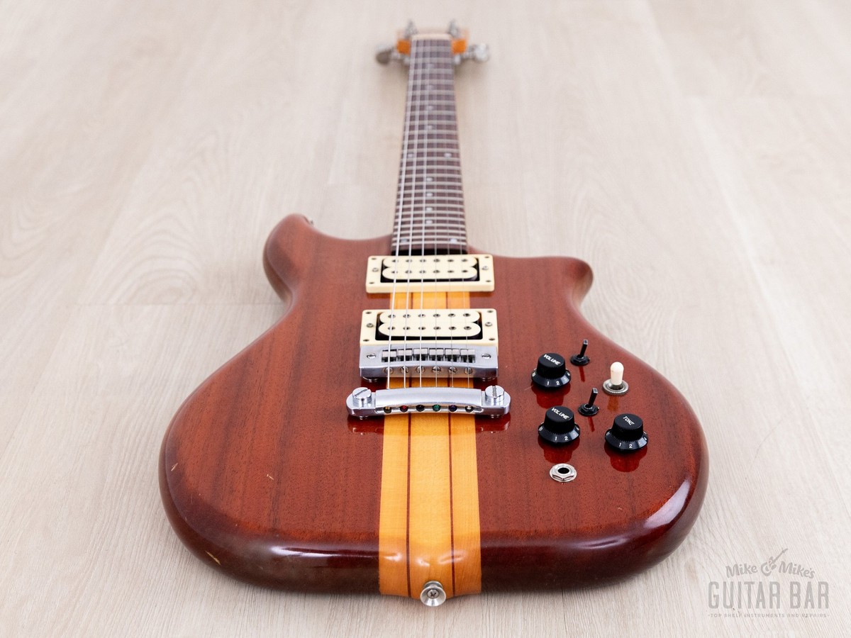 1979 Kawai F-1 Jr Vintage Neck Through Electric Guitar, Stainless