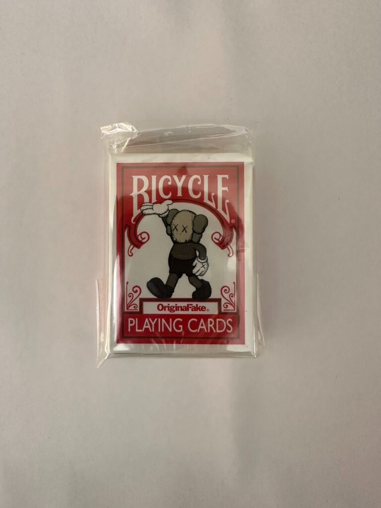Original Fake Kaws Bicycle トランプカード Bicycle Original Fake