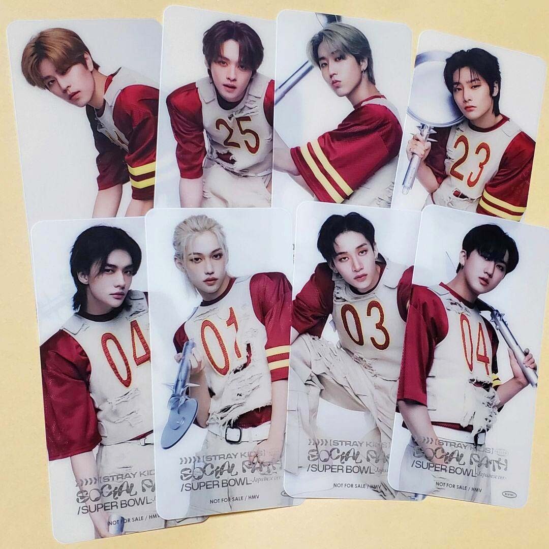 straykids スキズ 全員サイン ポストカード Social Path