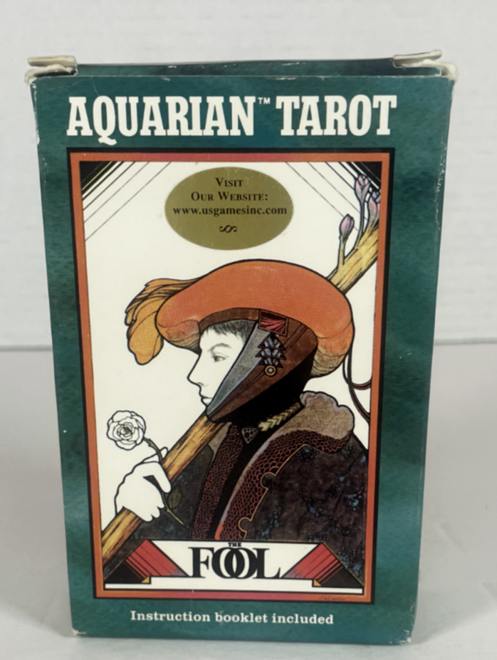 Vintage 1970 Aquarian Tarot AQUARIAN TAROT 1970ビンテージ MORGAN