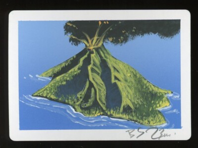 MTG volcanic サインド Does anyone know who signed this Volcanic