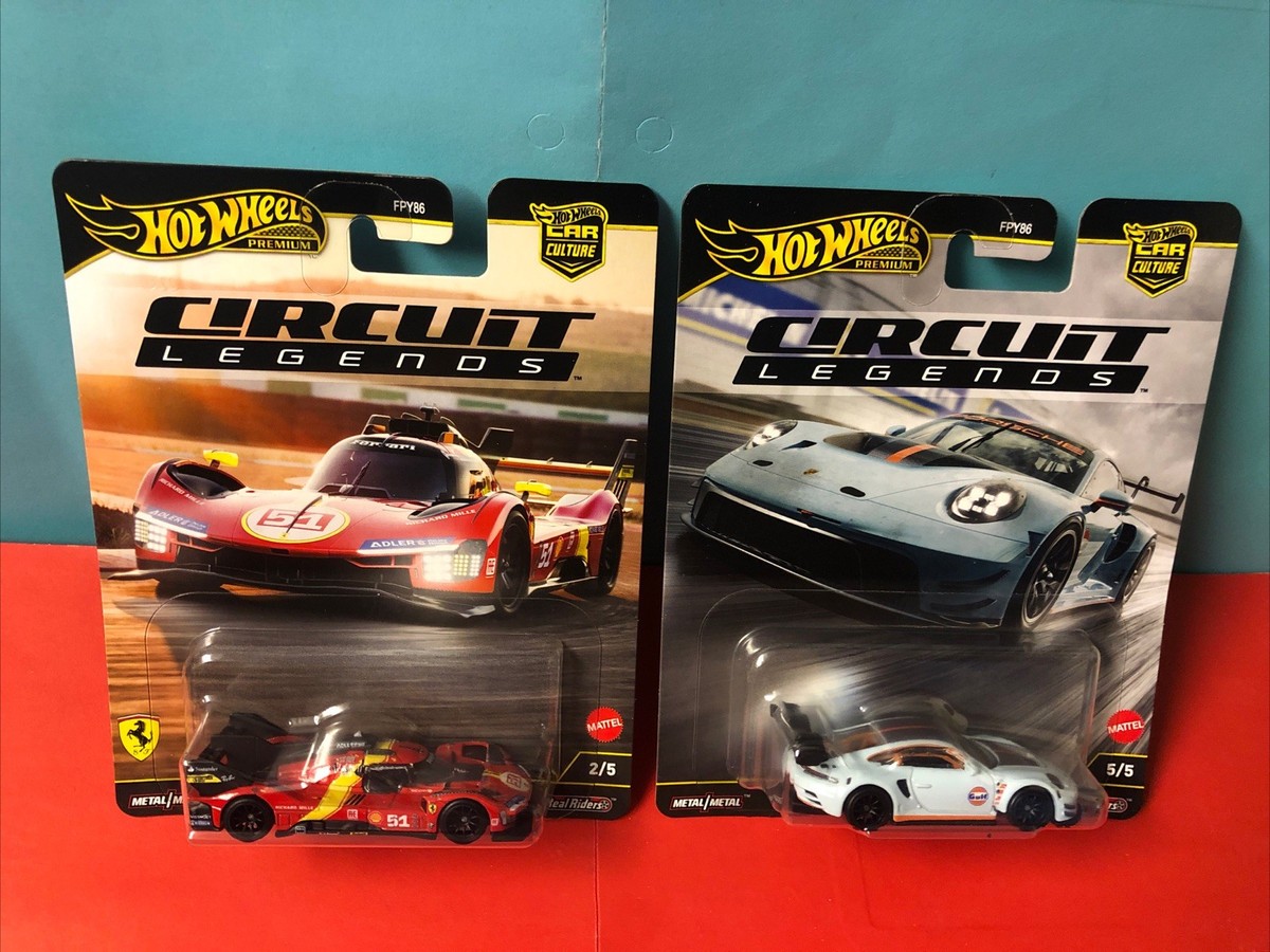 ホットウィール (4点) 499P、ラ・フェラーリ、ポルシェ 911、RWB Hot