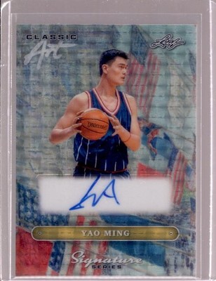その他 UD GLASS Yao Ming auto 2003-04 UD Glass #19 Yao Ming Card