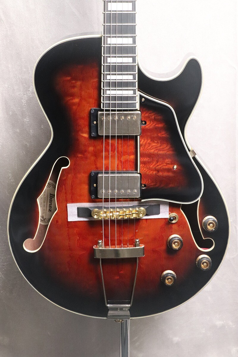 Ibanez AG95QA-DBS Artcore Expressionist Hollow body Dark Brown