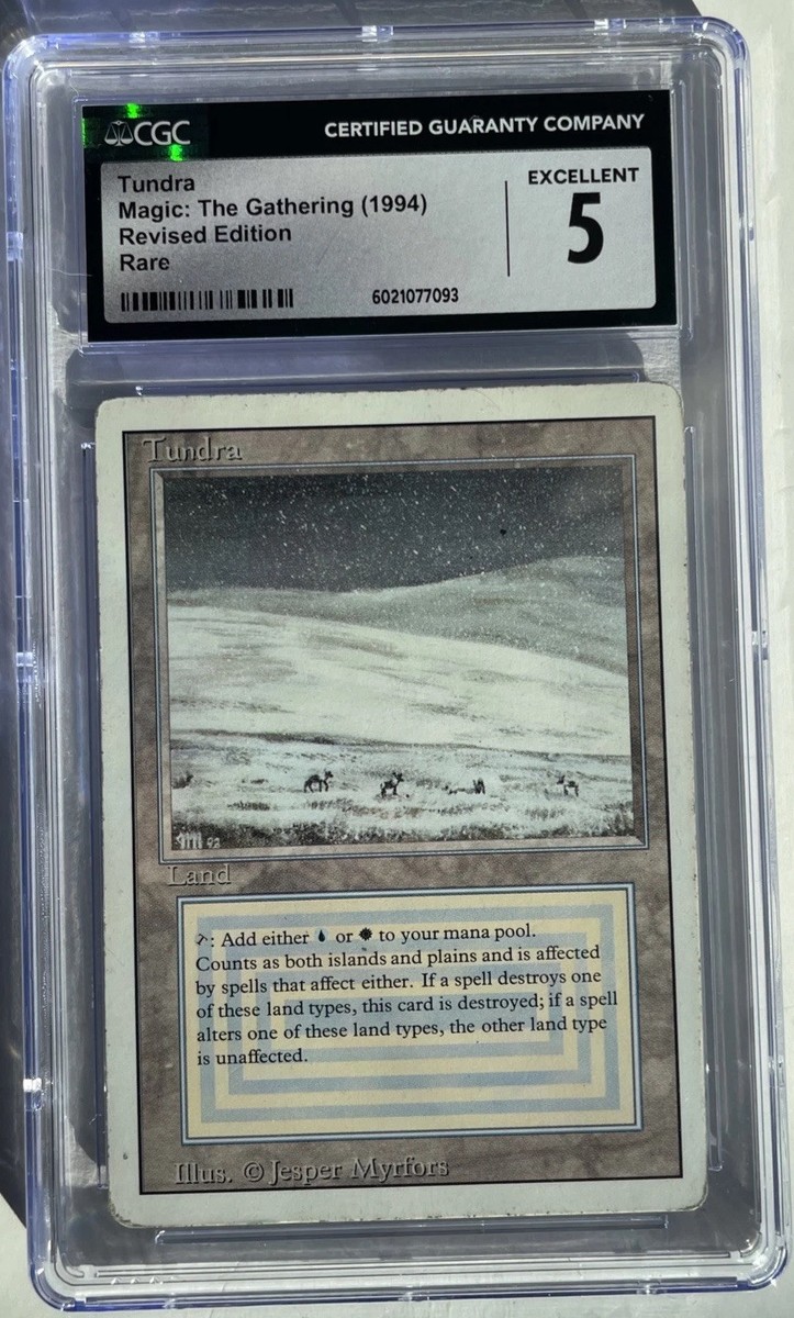 イタリア語 Revised Tundra dual land BGS9.5鑑定品 【公式通販】