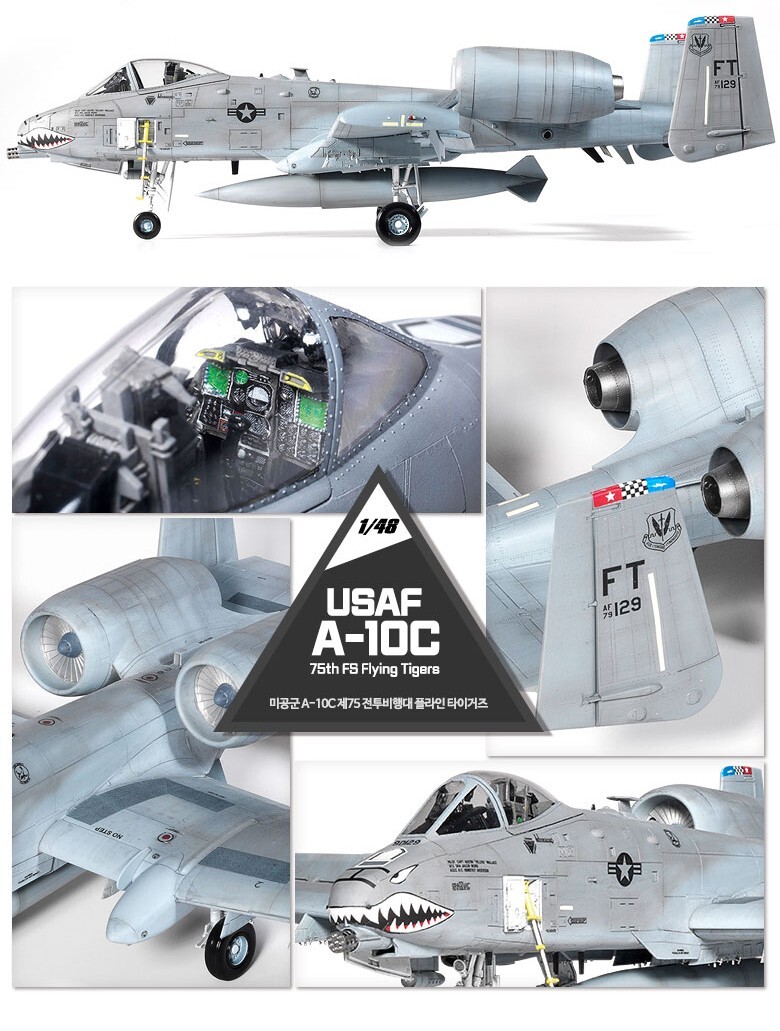 Academy 1/48 USAF A-10C 