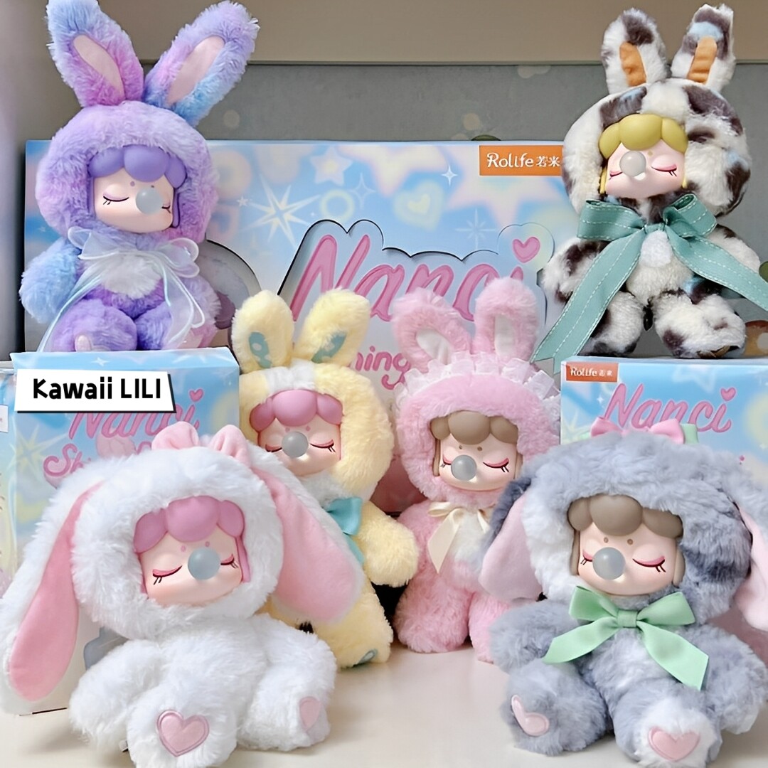 Rolife Nanci Shining Bunny Plush Series Blind Box Confirmed Figure