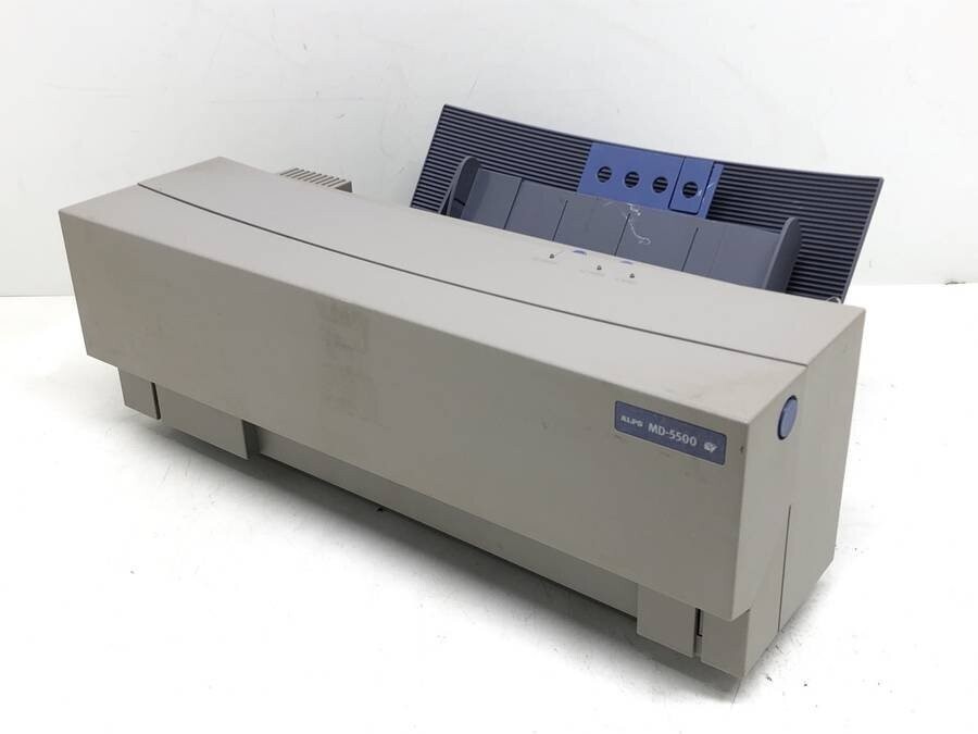 ジャンク品 アルプス MD5500 本体・インクリボン一式 [ジャンク] ALPS