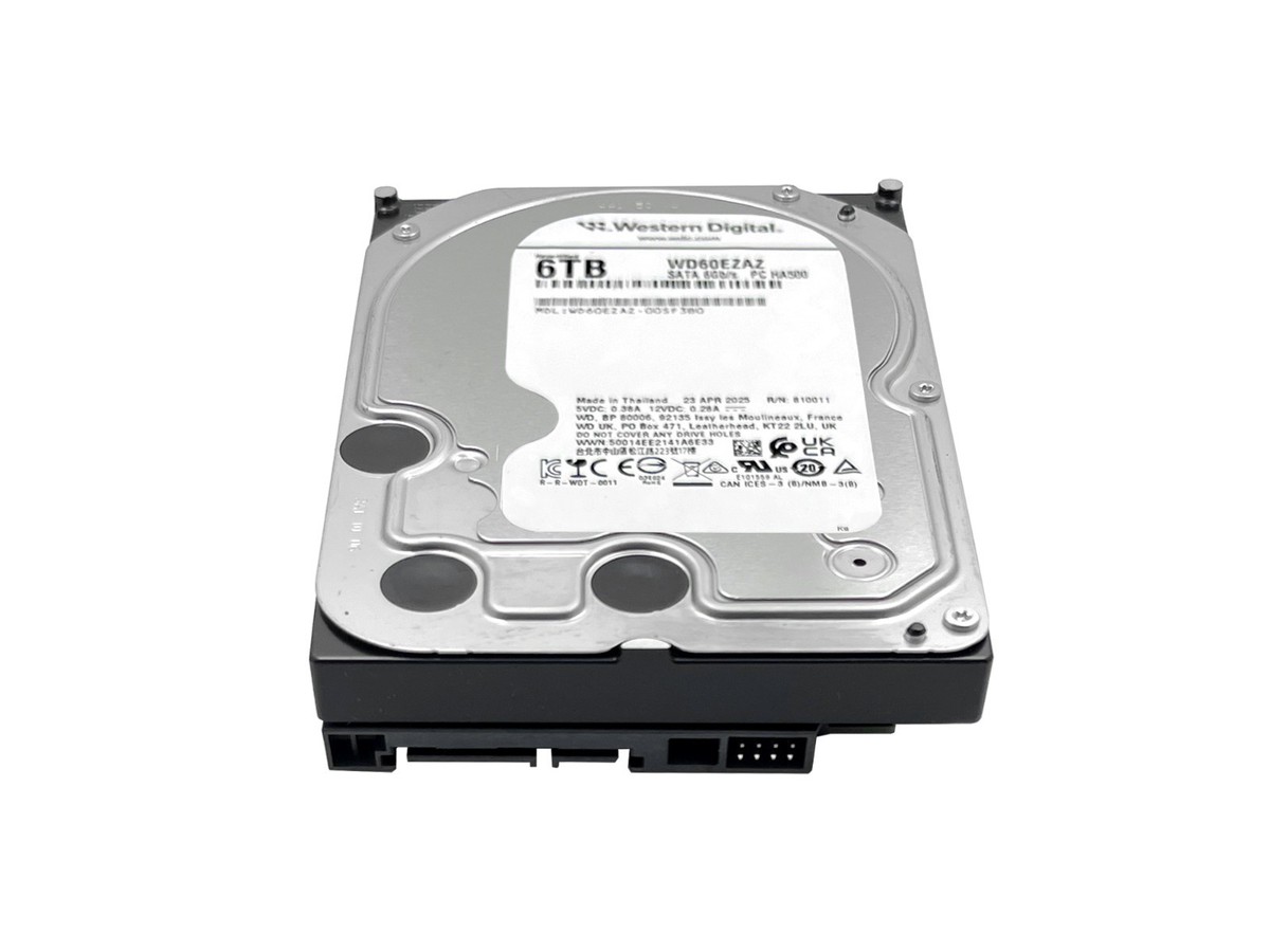WD Blue 6TB 256MB Cache 5400RPM SATA 6Gb/s 3.5inch PC Hard Drive