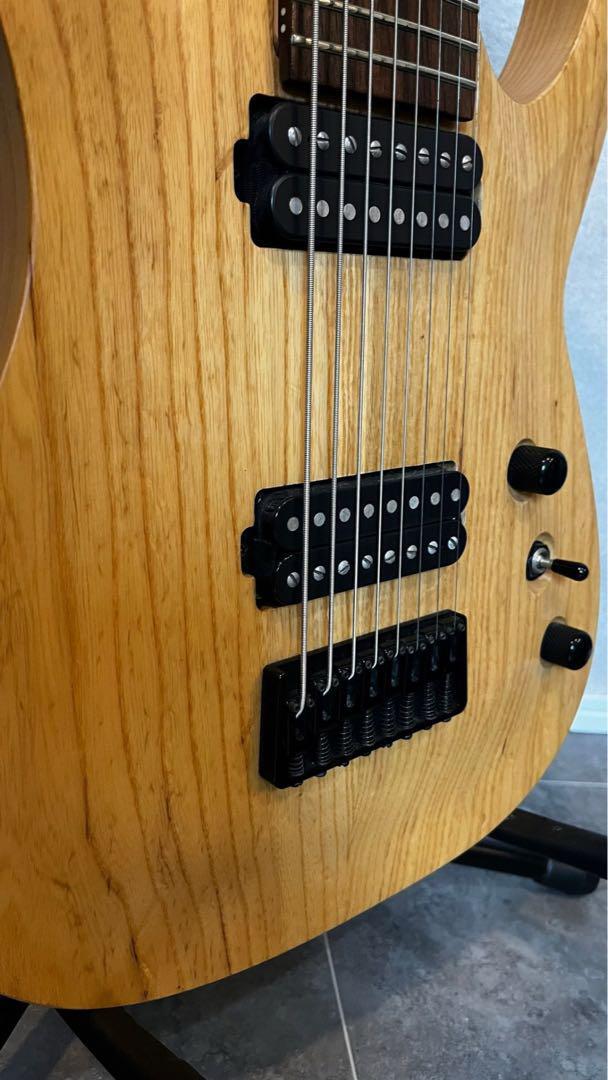 8弦 ギター Agile ベアナックル&ディマジオSeptor 多弦