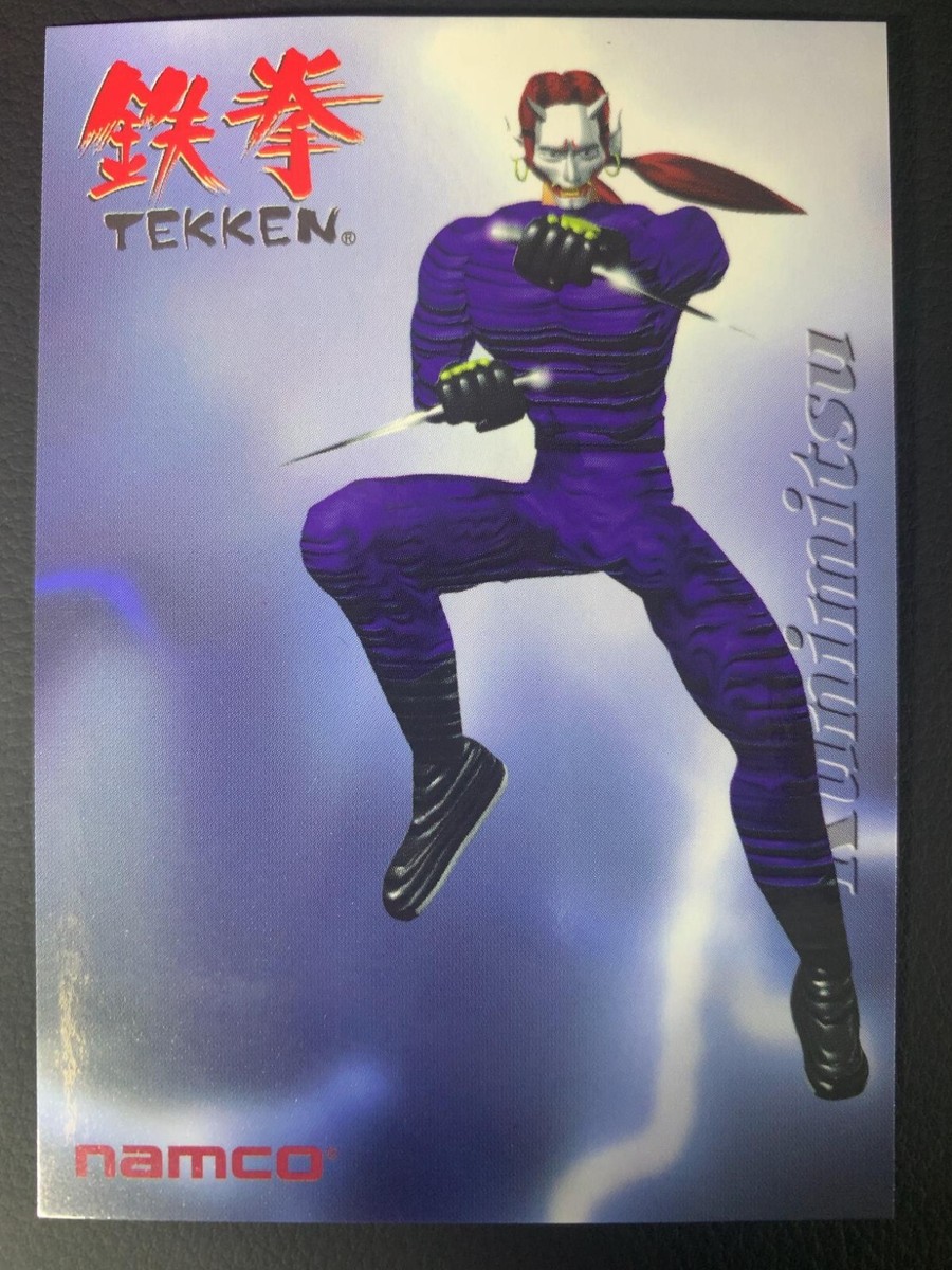 Kunimitsu Tekken 018 Namco Card Epoch 1998 Japanese | eBay