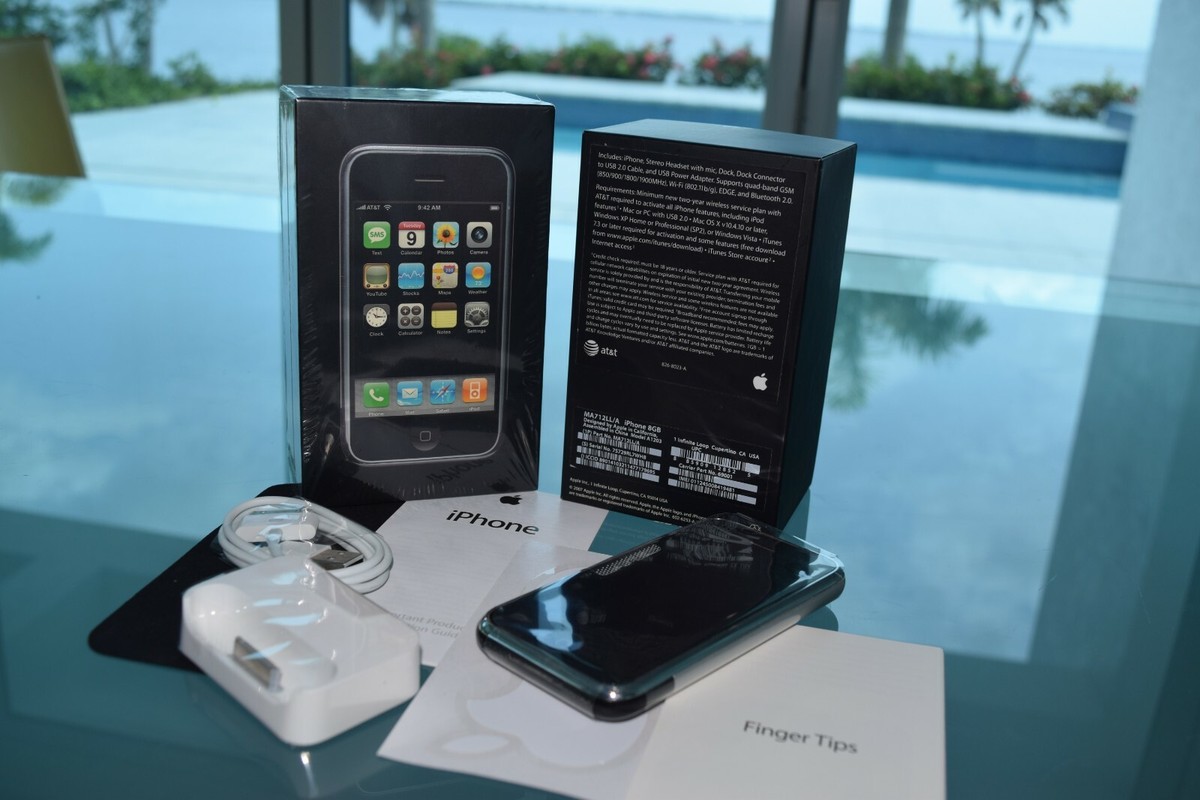 Apple iPhone 2G Matching Box-Original Owner | eBay