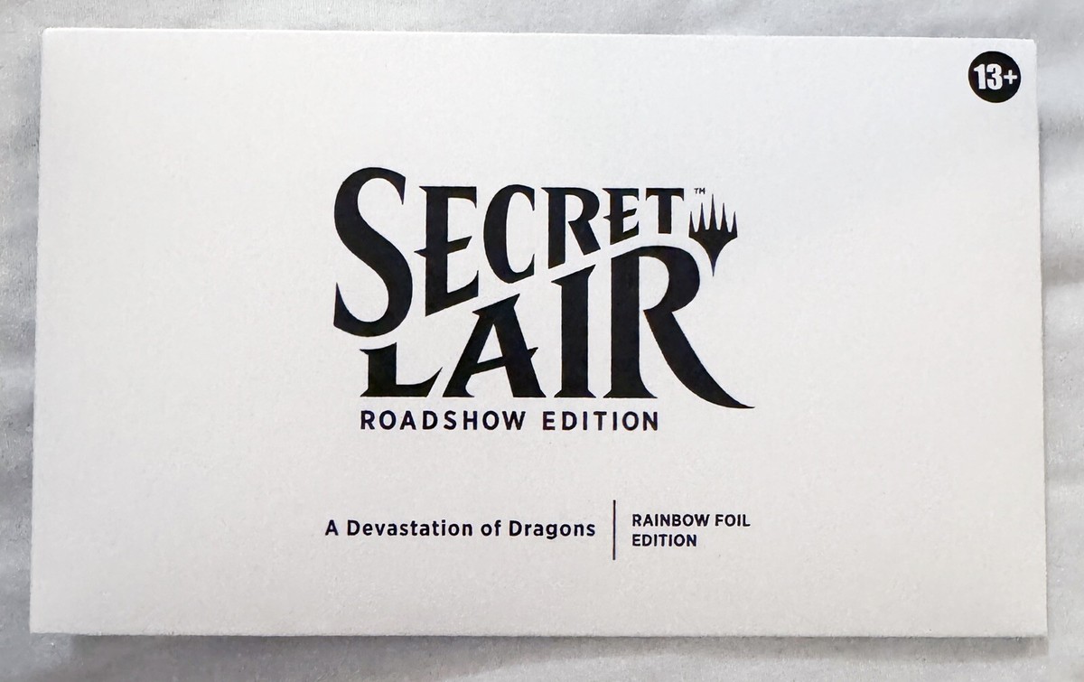 Magic MTG MagicCon Chicago Secret Lair Devastation Of Dragons Foil