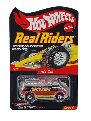 Hot Wheels RLC Exclusive Real Riders Wheels Pack Set 1 - American