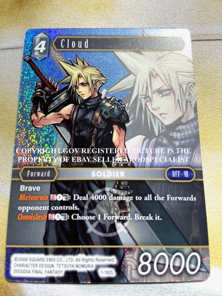 7*認様 クラウド・ストライフ foil mtg ff 7*認様 クラウド・スト