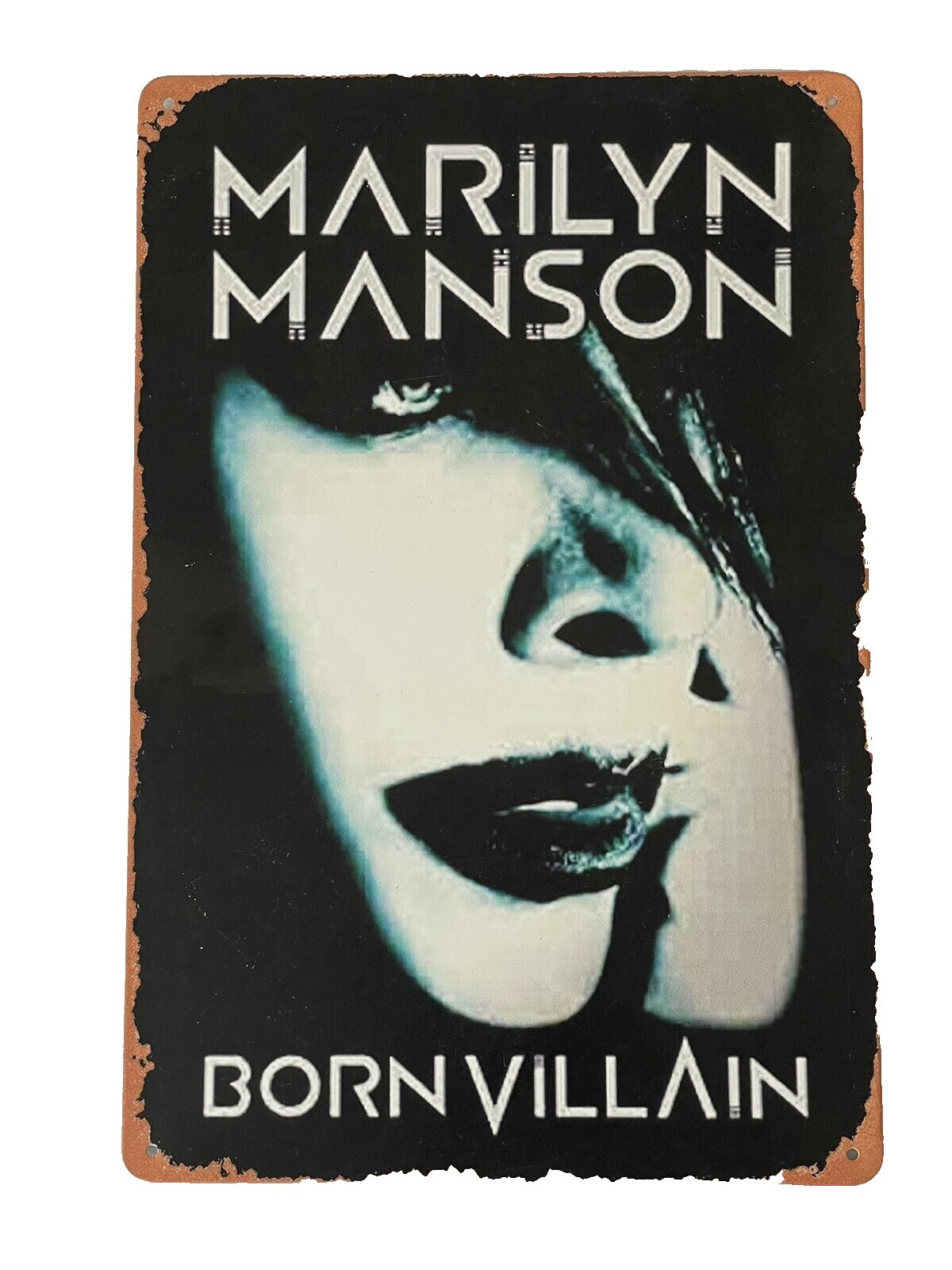 MARILYN MANSON BORN VILLAIN 入手困難ポスター MARILYN MANSON BORN