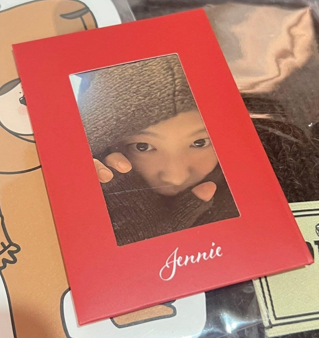 JENNIE BLACKPINK NINIBARA CLAVA KIT OFFICIAL PHOTOCARD WEVERSE