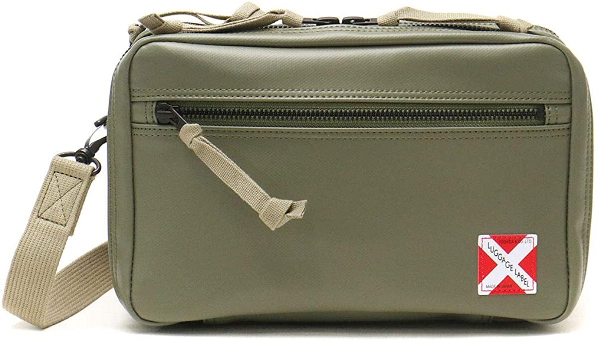 Yoshida PORTER LUGGAGE LABEL LINER SHOULDER BAG Khaki 951-09270