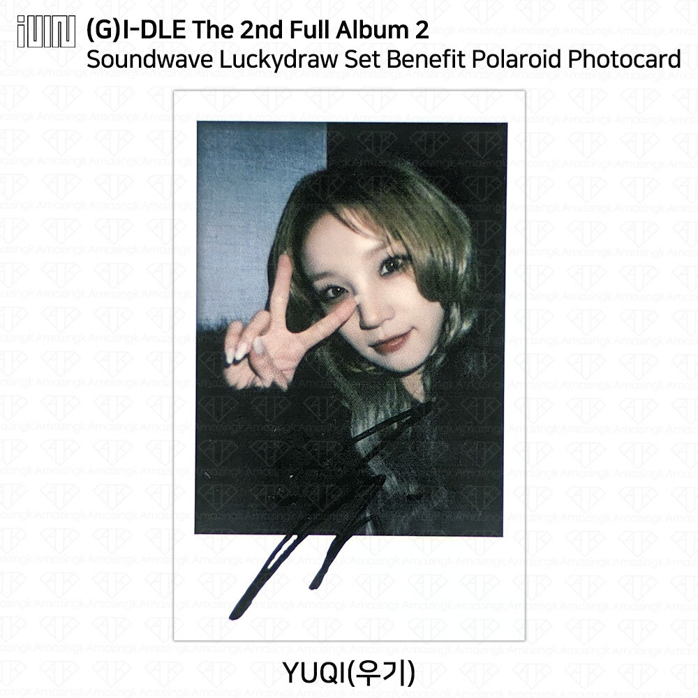 YUQI ウギ 直筆サイン入りチェキ YUQI ウギ 直筆サイン入りチェキ YUQI