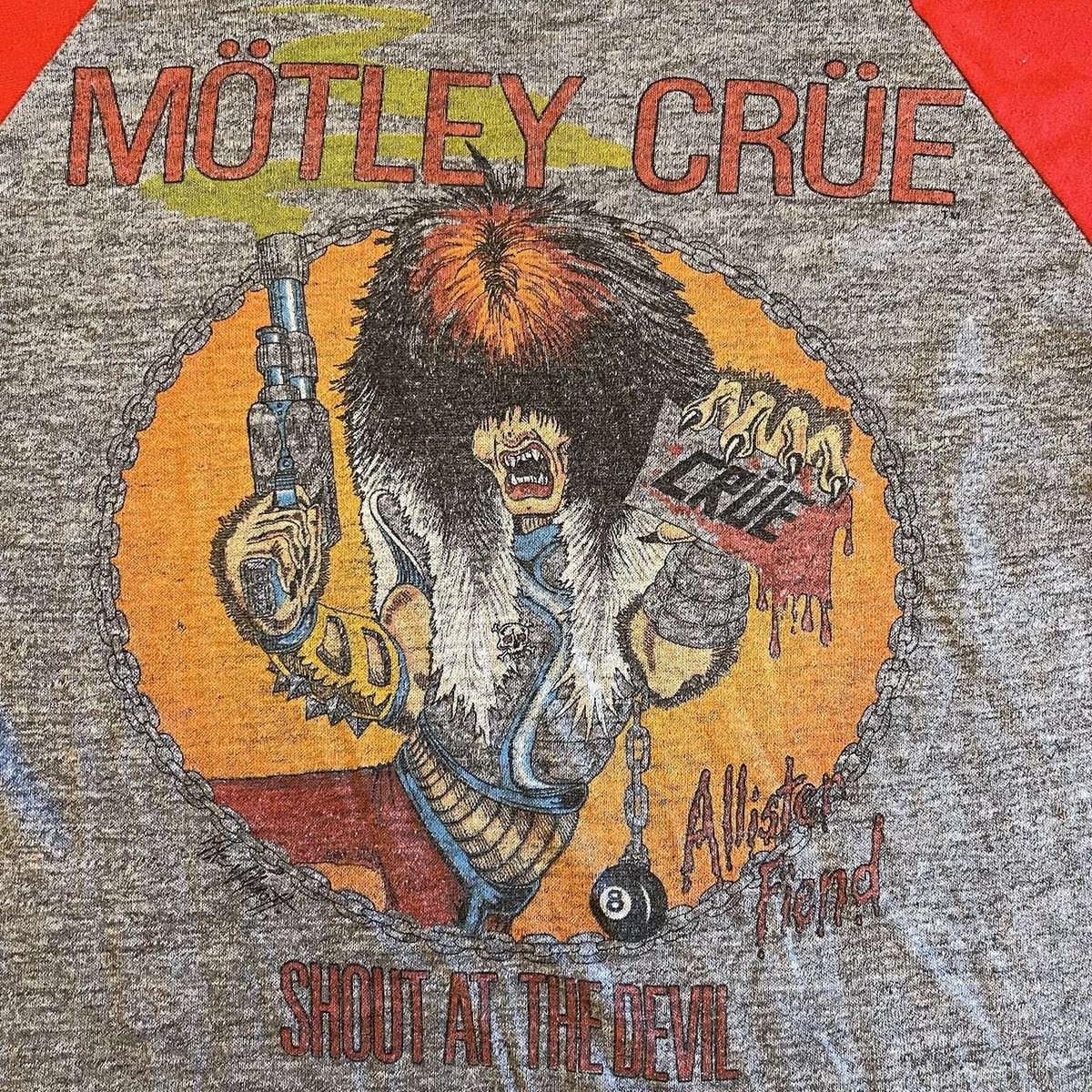 モトリクルー ヴィンテージ Tシャツ 1983-84 シャウトアットザデビル