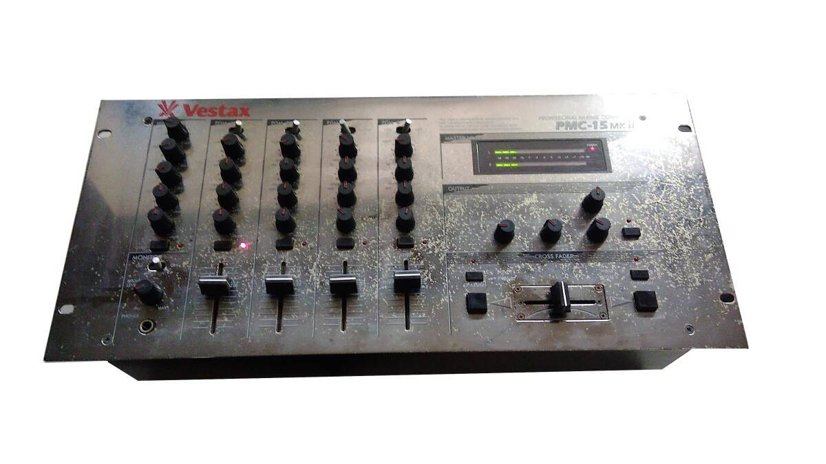 Vestax PMC 15 SL 動作とても良好 Sampler ミキサー