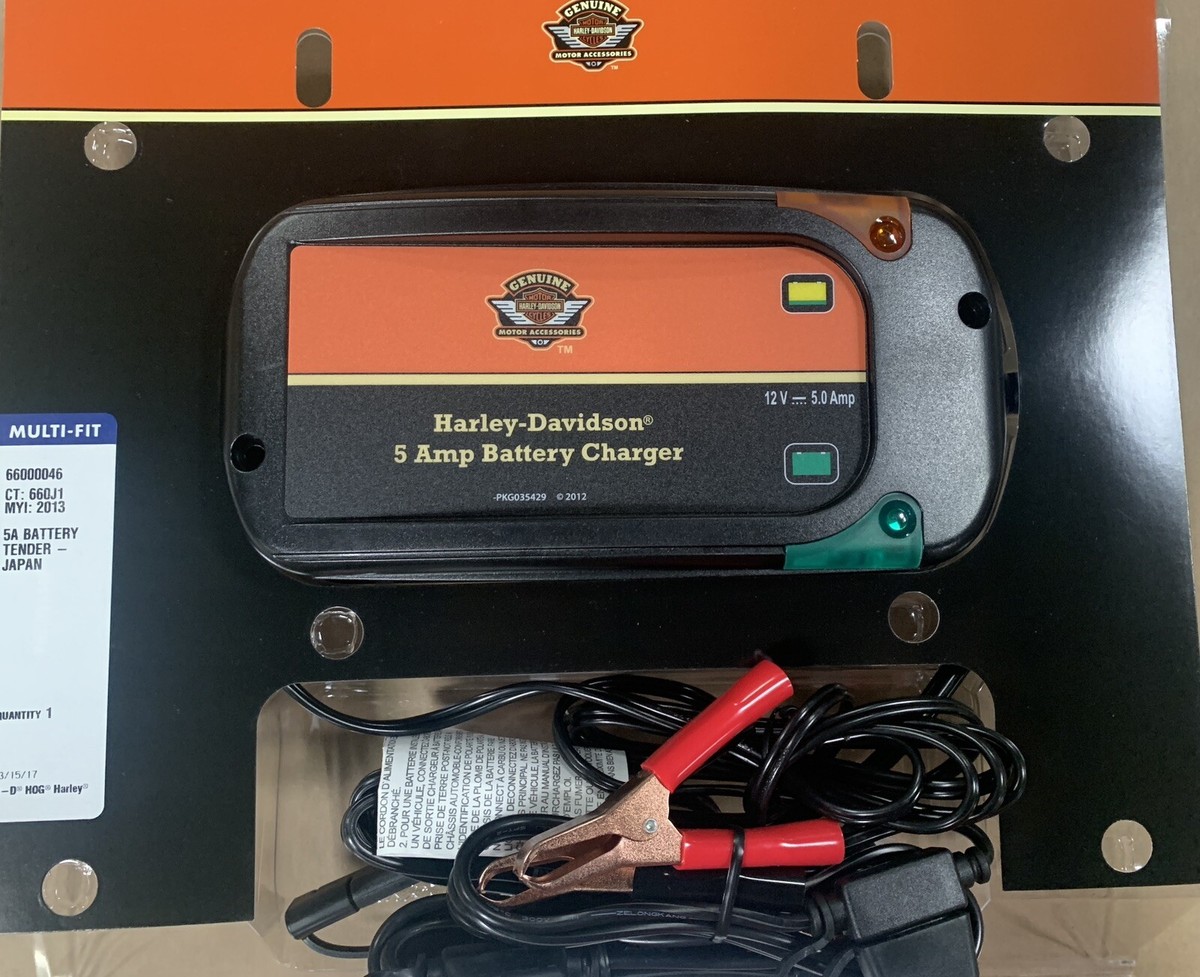 アクセサリー Harley-Davidson 1-Amp Battery Charger HARLEY-DAVIDSON