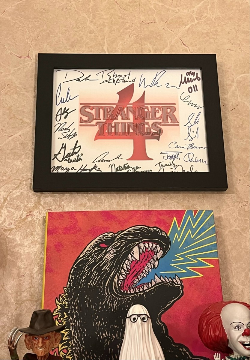 ストレンジャーシングス スティーブ auto サインstrangerthings