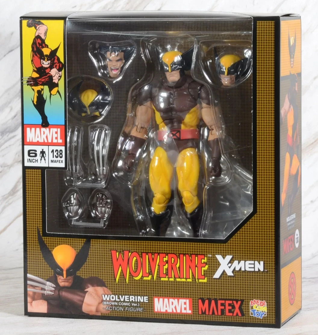 MAFEX Wolverine BROWN COMIC Ver. Medicom Toy No.138 from JAPAN | eBay