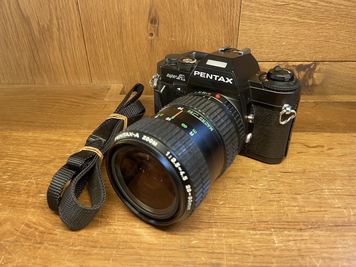 Almost Mint* Pentax Super A Film Camera SMC A Zoom 28-80mm F3.5