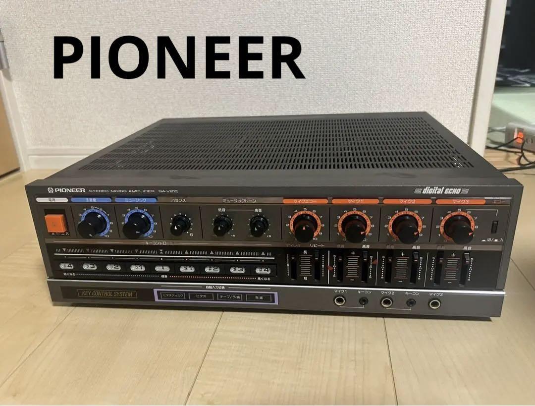 PIONEER SA-V21 II カラオケ ミキシングアンプ ステレオ プリメイン