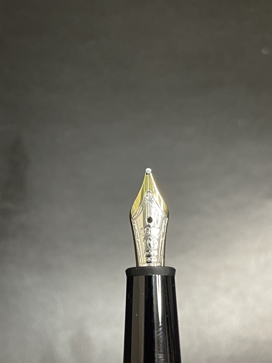 Montblanc Meisterstuck 4810 14K Au585 Fountain Pen GREAT!! | eBay