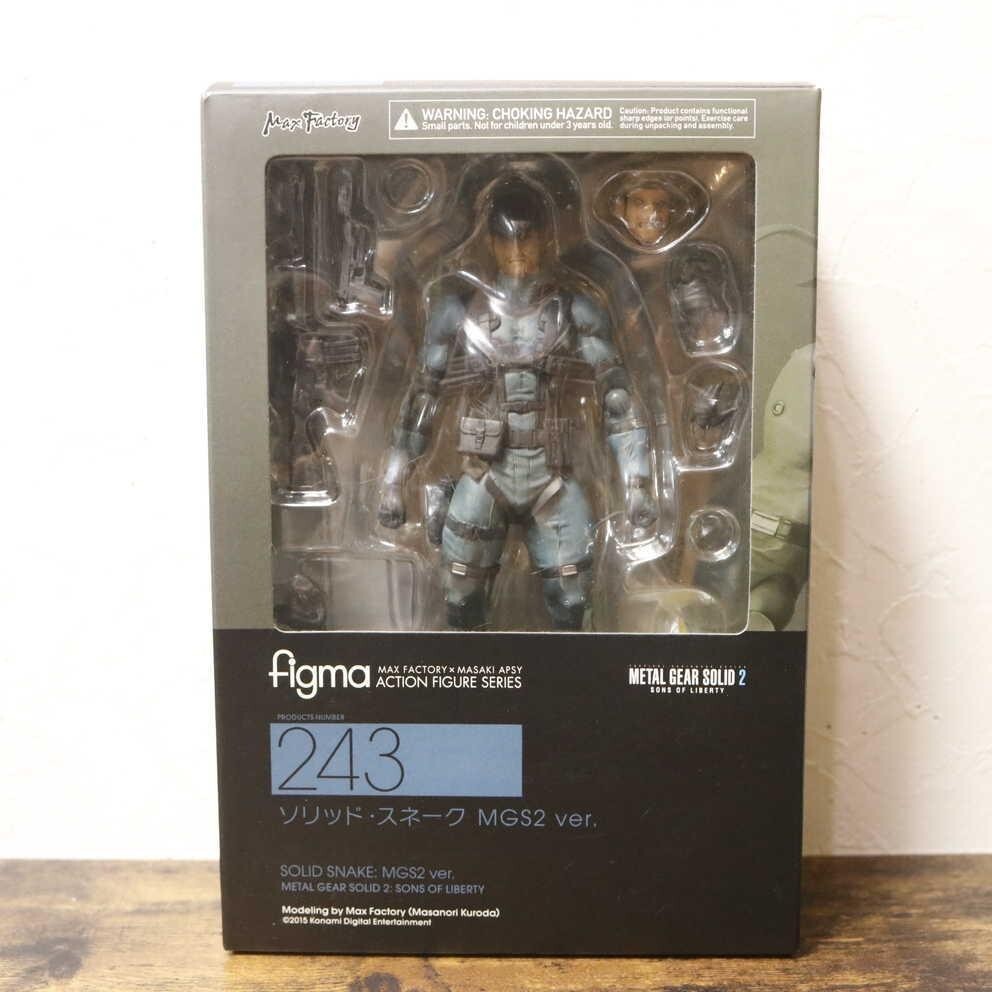 Metal Gear Solid 2 Snake MGS2 Ver. figma Action Figure Series No