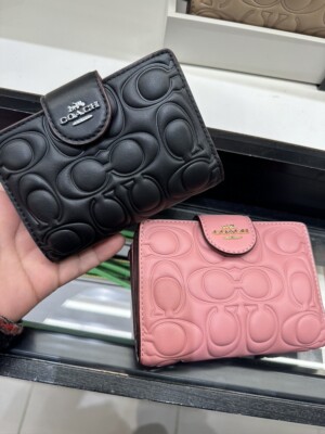 NWT Coach Medium Corner Zip Wallet CM241 CM997 PICK ONE | eBay