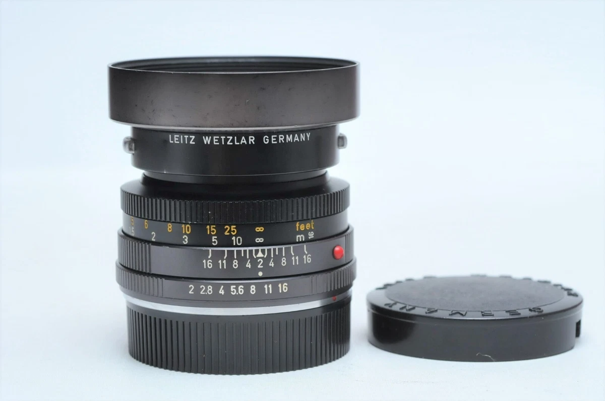 Leica SUMMICRON-R 50mm Focal f/2 Camera Lenses for sale | eBay