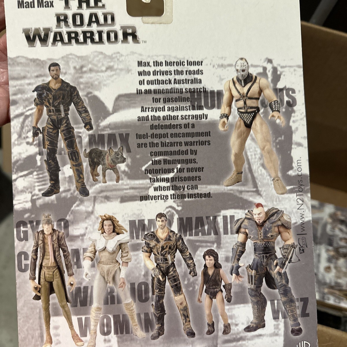 Mad Max 2 Road Warrior Series 1 Mad Max and Feral Kid Action