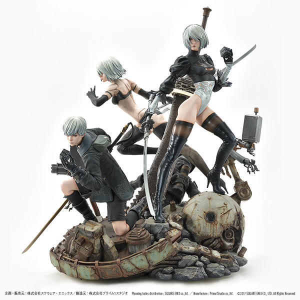 SQUARE ENIX NieR: Automata Masterline 1/4 Statue figure Diorama