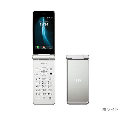 SOFTBANK SHARP 601SH AQUOS KEITAI 2 ANDROID FLIP PHONE UNLOCKED