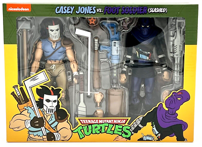 NECA TMNTケイシー・ジョーンズ&フットソルジャー NECA Teenage Mutant