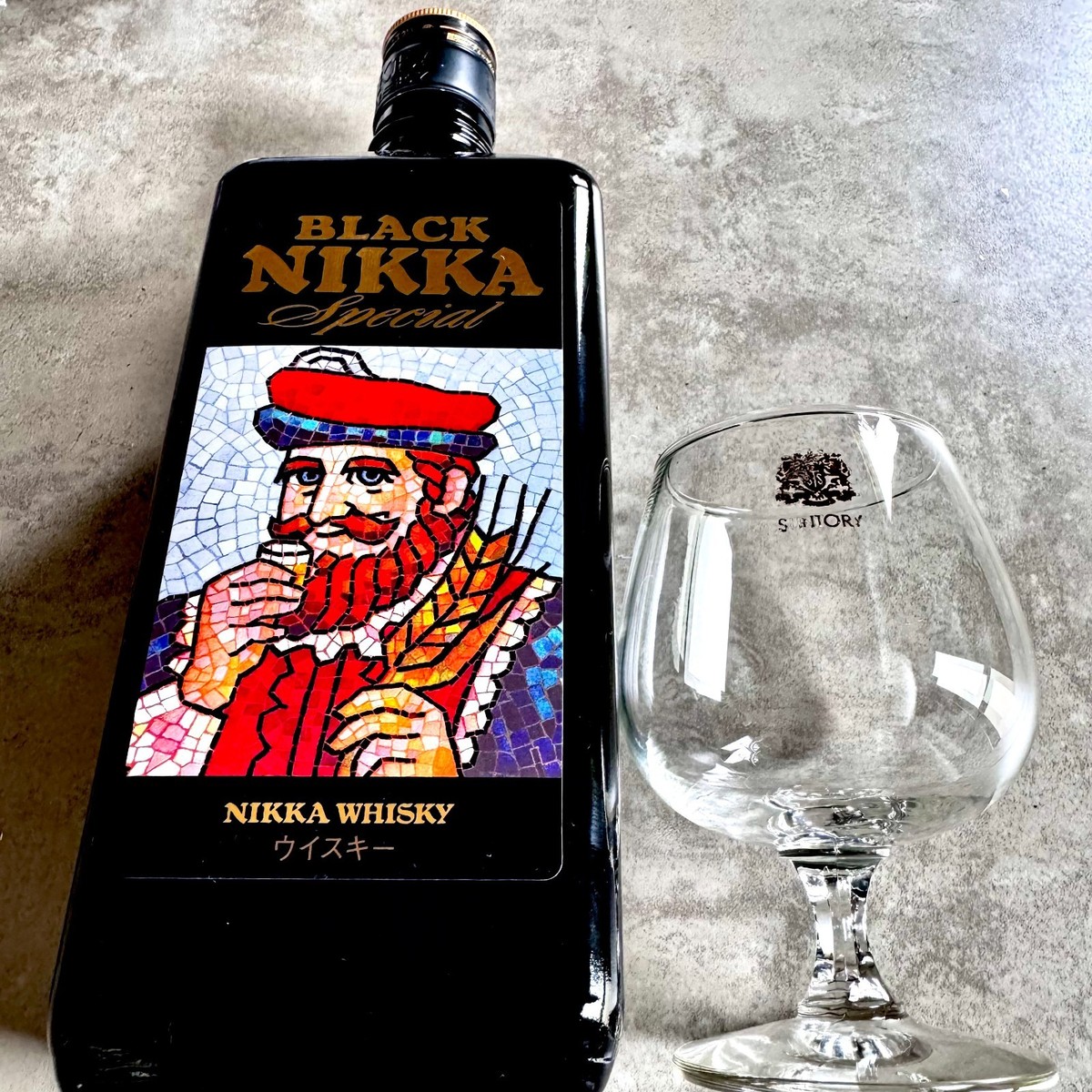 Black Nikka Empty bottle 720ml (Current product) whisky brandy VTG