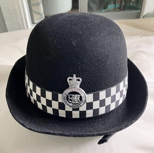 レア物] イギリス警察制帽 (ハートフォードシャー警察) 57cm レア物